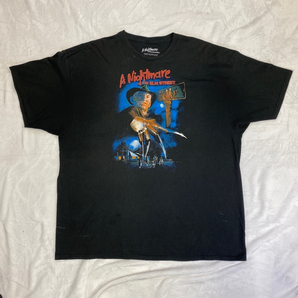 A Nightmare On Elm Street Wes Craven Graphic T-Shirt size 2XL Freddy Krueger